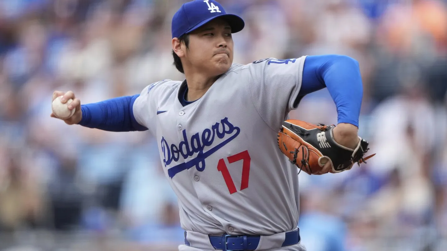 Shohei Ohtani Lempar Bola Tercepat dalam Kariernya dengan 101,7 mph pada Start Mound Ketiga untuk Dodgers
